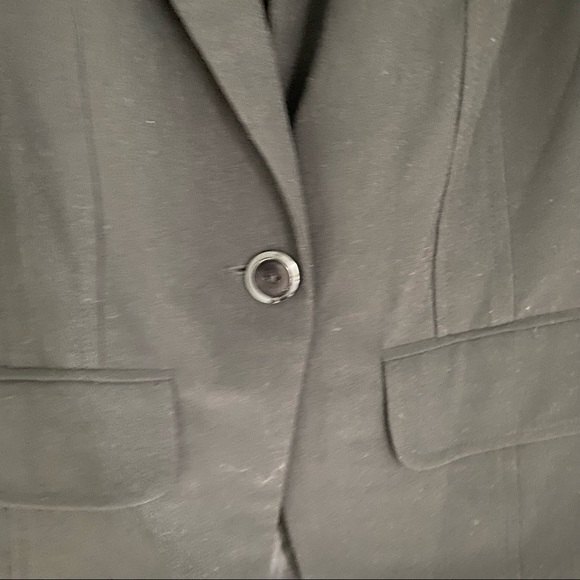 Bcx Blazer Suit Jacket Black Button Front Lined Business Casual Office Medium - Picture 4 of 8